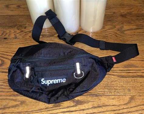 supreme ss18 waist bag replica|supreme fanny pack real.